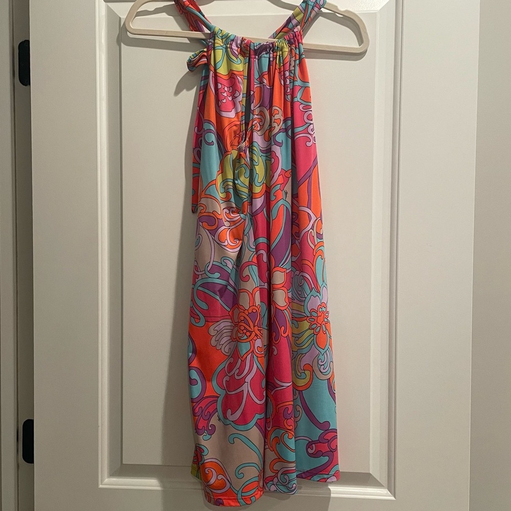 Trina Turk Multicolor Halter Dress
